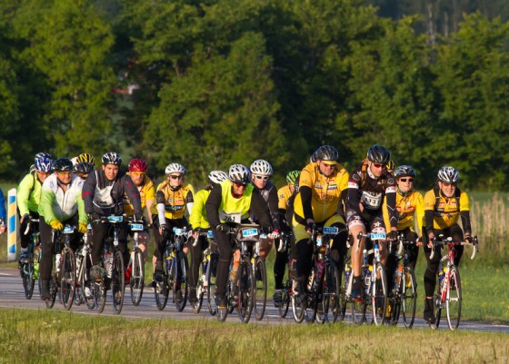Près de 20'000 cyclistes se sont élancés sur les 300 kilomètres de l'édition 2013. Photo: Micke Fransson/Vätternrundan