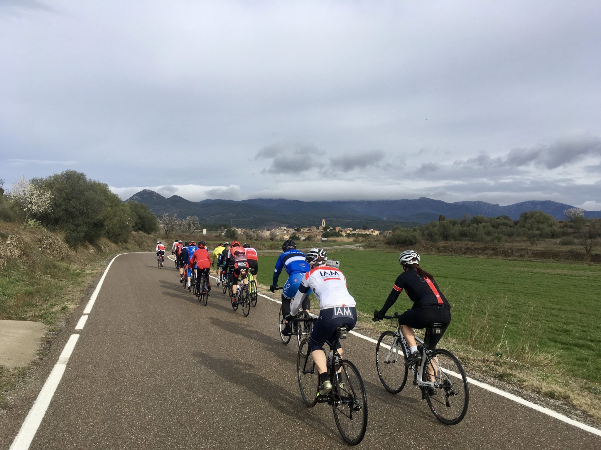 Camp 2018 de la Fédération cycliste valaisanne à Empuriabrava, Catalogne.