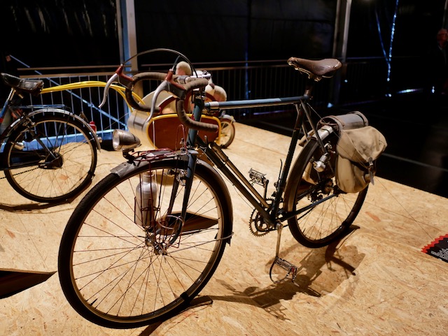 Randonneuse d'époque - Expo vélo Foire du Valais